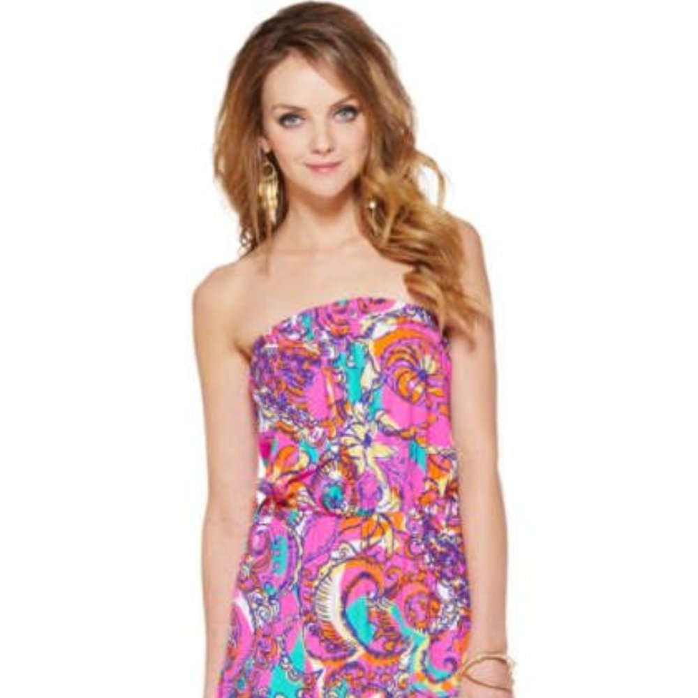 Lilly Pulitzer Sea and Be Seen Atwood Dress Small
